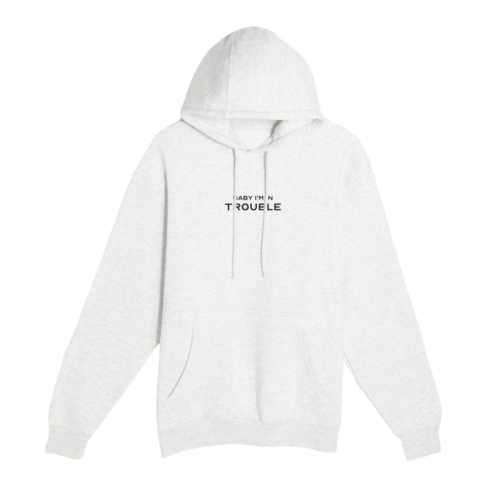 Trouble Hoodie Front